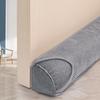 Triangular Under Door Draft Stopper 32 inch Heavy Duty Door Draft Blocker Bottom Door Seal Noise Air Door Guard for Doors and Windows, Gray view 1