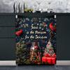 RTHDG Jesus Christmas Dishwasher Magnet Decor Cover Vinyl Decal, Christmas Berry Decoration Magnetic Dishwasher Sticker, Candy Canes Fridge Magnet Decals Sheet (Magnetic 23" x 26") view 1