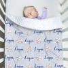 Duckbe Personalized Baby Blanket for Boys and Girls, Custom Infant Throw Blanket with Double Layer Dotted Backing, Soft & Cozy 30"X40" Kids Blankets, Baseball Light Blue view 3