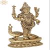 Exotic India 16 Karttikeya (Murugan) | Brass Statue | Handmade | Made in India view 2