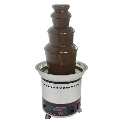 Commercial Chocolate Fountain Machine, Chocolate Fountains for Parties Weddings and Parties 4/5/6/7Tier Chocolate Fountain Machine for Melts Cheese, Candy(4th floor)