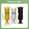 Bread Bag Clips Reusable,Snack Bread Wrapper Sealing Clip to Keep Bread Fresh, Bread Ties Bag Closures Closer Cinchers,Squeeze and Lock Bread Clips for Food Storage (8Pcs Yellow) view 2