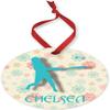 BeNiralu Softball Hitter Ornament with Name 2024 - Personalized Softball Hitter Ornaments for Christmas Tree 2024 - Fast & Free Customization - Sports Christmas Ornaments Gifts view 1