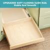 MODCART Pull Out Cabinet Drawer 16 W x 21 D, Soft Close Pull Out Cabinet Organizer, Pull Out Shelves Requires at Least 17 Cabinet Opening, Bottom Assembly view 4