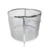 AIZYR 304 Stainless Steel Beer Hop Filter Basket, 400 Micron Mesh Barrel Brewing Grain Basket Strainer Barware for Beer Brew,33X33cm view 1