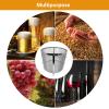 AIZYR 304 Stainless Steel Beer Hop Filter Basket, 400 Micron Mesh Barrel Brewing Grain Basket Strainer Barware for Beer Brew,33X33cm view 4