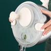 COYEUX 6L Stainless Steel Large Vegetable Washer, Salad Spinner, PP Lid, for Fruit Washer, Pasta and Fries Spinner view 4