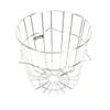 20 SECOND SOAP for Wilbur Curtis Brew Basket, Wire 7.00 Dia. Al WC-3301 - + view 1