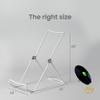KINGDOM SOLUTIONS MADE IN USA 6-Pack Adjustable White Metal Easels - Book Stand - Sturdy Plate Stand for Art, Pictures, Books, Frames - Unique on the Market view 4
