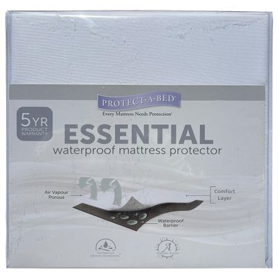 Essential Mattress Protector, Protect-A-Bed, Waterproof, 5-Sided, King