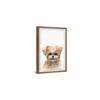 HomeStock French Fabulous Brown Furry Friend Framed Painting Print, 24" x 36", Contemporary Wall Decor: Abstract, Digital Art Prints, and Modern Styles for Your Home view 1