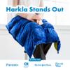 Harkla Weighted Lap Pad for Kids (Deep Blue) view 4