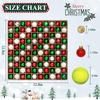 100 Pcs Mini Christmas Ball Ornaments Set, 1.18'' Red Green and White Small Shatterproof Xmas Tree Ornament Hanging Ball Bulk Decorations for Holiday Party, Wreath, Garland, Winter Decor view 3