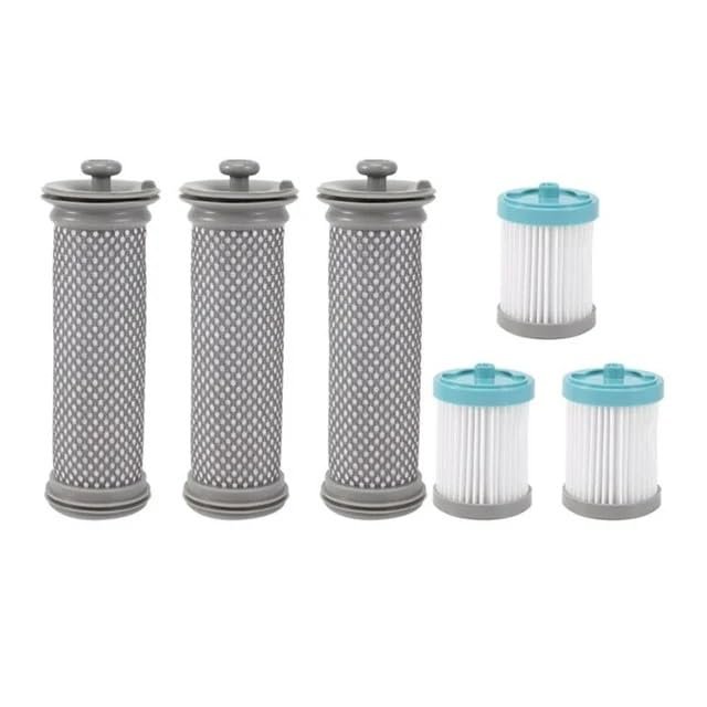 XvuaTeIw Compatible with Tineco A10 Hero / A11 Hero / A10 Master/ A11 Master/Tineco PURE ONE S11 / S12 Series Spare Parts Pre Post Filter(6 pcs)