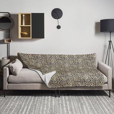 WunderfulThings Dot Pattern Throw Blanket 60x80 inches - 100% Polyester, Hypoallergenic, Flame Retardant