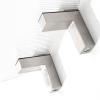 GLigeT Bathroom Shelves Acrylic Floating Shelves for Wall, Clear Acrylic Display Shelf, Wall Decoration & Storage Shelf for Living Room, Bathroom, Bedroom, Kitchen Shower Caddy(Orange,Medium) view 4