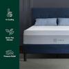 Zinus 12 Inch QUADCOOL Memory Foam Mattress, Queen, Cool to Touch Soft Knit Cover, Cooling Gel Infusion, CertiPUR US Certified view 3