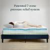 Zinus 12 Inch QUADCOOL Memory Foam Mattress, Queen, Cool to Touch Soft Knit Cover, Cooling Gel Infusion, CertiPUR US Certified view 4