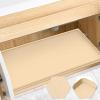 FORWOS Waterproof Under Sink Mat 22" x 19", Silicone Cabinet Liner, Rubber Protector for Kitchen and Bathroom, Keeps Cabinets Clean, Dry, and Organized (Beige) view 1