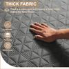 ALIECOM Corner Sectional Couch Covers L Shape Sofa Covers Washable Reversible Couch Cover for Sectional Slipcover U Shape Pet Dogs Furniture Protector with Elastic Straps (Dark Gray, XX-Large) view 3