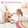 STARUIA Washable Rainbow Rug for Girl Nursery, Small Rug 3X 5 Colorful Area Rugs for Kids Bedroom, Non-Slip Soft Polka Dot Carpet Kids Rugs for Classroom Playroom Tent Castle view 3