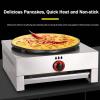 JYXYXSCP Commercial Pancake Maker, 40cm Stainless Steel Gas Pancake Maker for Pancakes, Biscuits, Eggs, Tortillas view 3