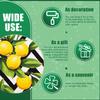 Christmas Ornaments Christmas Tree Decorative 2.95in Hanging Ornaments for Home Decor Christmas Keepsake (Lemon Yellow Limon Fruits Picture) view 3