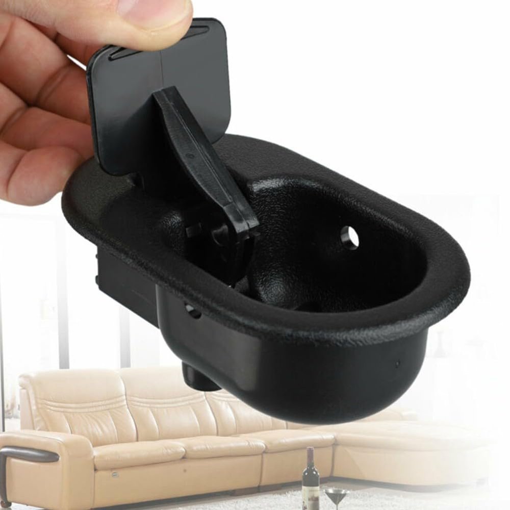 Metal Recliner Replacement Parts, Heavy-Duty Metal Handle Recliner Chair Sofa Couch Release Lever Replacement Pull Handle Suite Recliner for Most Power Recliners