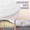 2 Pack Microbead Pillows Squishy Bean Bag Pillow for Neck Back Lumbar Support Cylindrical Body Positioner Bolster Tube Pillow for Home Couch Bed Sofa Travel Recliner Sleeping (Dark Blue+Dark Gray) view 4