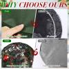 Vincreem 4 Pack Wreath Storage Container, 30 Inch Christmas Wreath Storage Box with Clear Window and Handles Upgrade Oxford Cloth Garland Bags with Dual Zipper for Xmas Wrapping, Green view 2