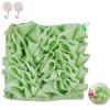 XVFCH Washcloth Loofah Combo,Loofah Washcloth,2 in 1 Loofah,The Loofah Soft Bath Sponge,Leeffa 2 in 1 Bath Ball Towel Loofah Sponge with Drawstring,Loufee Shower Set for Men Women (Green) view 1
