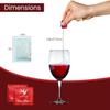 18 Pack Wine Filters, Wine Purifier To Remove Sulfite And Histamine, Wine Lover Accessories Valentine's Day Party Gifts for Men Women Him Mother Father Girlfriend Boyfriend Wife view 3