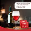 18 Pack Wine Filters, Wine Purifier To Remove Sulfite And Histamine, Wine Lover Accessories Valentine's Day Party Gifts for Men Women Him Mother Father Girlfriend Boyfriend Wife view 4