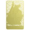 Fengshui Windhorse Gold Card Harmony Balance Peace Wealth Porsperity Success Feng Shui Home Dcor W5545 view 2