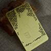 Fengshui Windhorse Gold Card Harmony Balance Peace Wealth Porsperity Success Feng Shui Home Dcor W5545 view 3