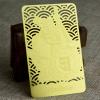 Fengshui Windhorse Gold Card Harmony Balance Peace Wealth Porsperity Success Feng Shui Home Dcor W5545 view 4
