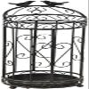 ntumLeap Umbrella Holder Organizer Indoor Home Office RetroRound Umbrellas Holder with Removable Drip Tray, Organizer for Canes/Walking Sticks/Hiking Poles view 1