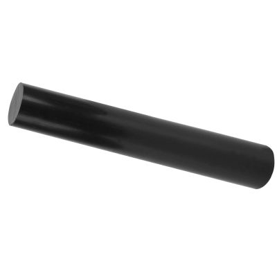 1Pcs Polyurethane Plastic Knock Box Rod, 245g, 23.5x3.5cm, Black and Green, Suitable for Home or Office Coffee Making Accessory (Black)