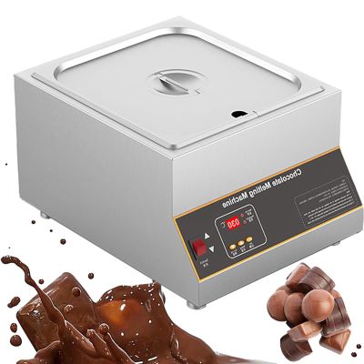 Air Heating Chocolate Melting Machine Digital Pot 500W Hot Chocolate Cream Tempering Machine 0~95(1 cylinder)