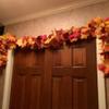 Fall Leaves Garland Set of 2  Autumn Leaf Decorations for Mantel, Fireplace, Table, Doorway, Thanksgiving or Fall Wedding  Artificial Leaf Strands for Rustic Seasonal Home Dcor view 3