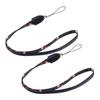 2pcs Lanyard Charging Cable Charging Cables Portable Data Line Keychain Whistle Usb Type c Cable Stamp Drum Refillable Leather Journal Fast Charging Line Cell Phone/515 view 1