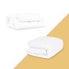 Bundle Safe and Sound Waterproof Quilted Mattress Pad + Waterproof Mattress Pad view 1