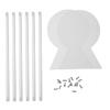 Display Stand Headband Show Rack Headpiece Rack Organizer Hairband Holder Hairband Headpiece Display Rack Hair Hoops Stand Hair Hoops Display Rack Headgear Hair Accessories Acrylic/523 view 1