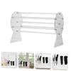 Display Stand Headband Show Rack Headpiece Rack Organizer Hairband Holder Hairband Headpiece Display Rack Hair Hoops Stand Hair Hoops Display Rack Headgear Hair Accessories Acrylic/523 view 4