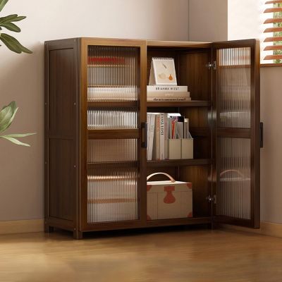 BRCYKRWY Acrylic Display Cabinet Display Cabinets for Collectibles Living Room Display Cabinets Storage Shelves with Acrylic Glass Door for Home,Office,Collectibles,Pantry,Large Capacity