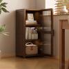 BRCYKRWY Acrylic Display Cabinet Display Cabinets for Collectibles Living Room Display Cabinets Storage Shelves with Acrylic Glass Door for Home,Office,Collectibles,Pantry,Large Capacity view 1