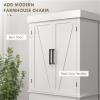 CIGEGE Kitchen Trolley, Kitchen Storage Cabinet, Sideboard, Cutlery Cabinet, Kitchen Cabinet Suitable for Restaurant Kitchen White view 4