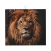 WHJWZY The Lion's Gaze Printed Kitchen countertop absorbent pads Drying Mat for Kitchen Made of sponge Water absorbent 18 x 16 in view 1