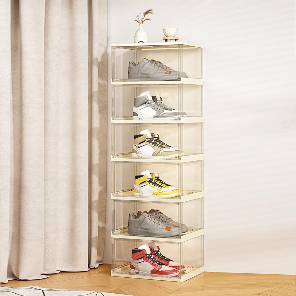 BRCYKRWY Display Cabinets For Collectibles Acrylic Display Cabinet Large Capacity Collectibles Toy Organizers Rack Bookshelf Showcase For Living Room For Collectibles,Curio Cabinets Action Anime Figur