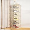 BRCYKRWY Display Cabinets For Collectibles Acrylic Display Cabinet Large Capacity Collectibles Toy Organizers Rack Bookshelf Showcase For Living Room For Collectibles,Curio Cabinets Action Anime Figur view 1